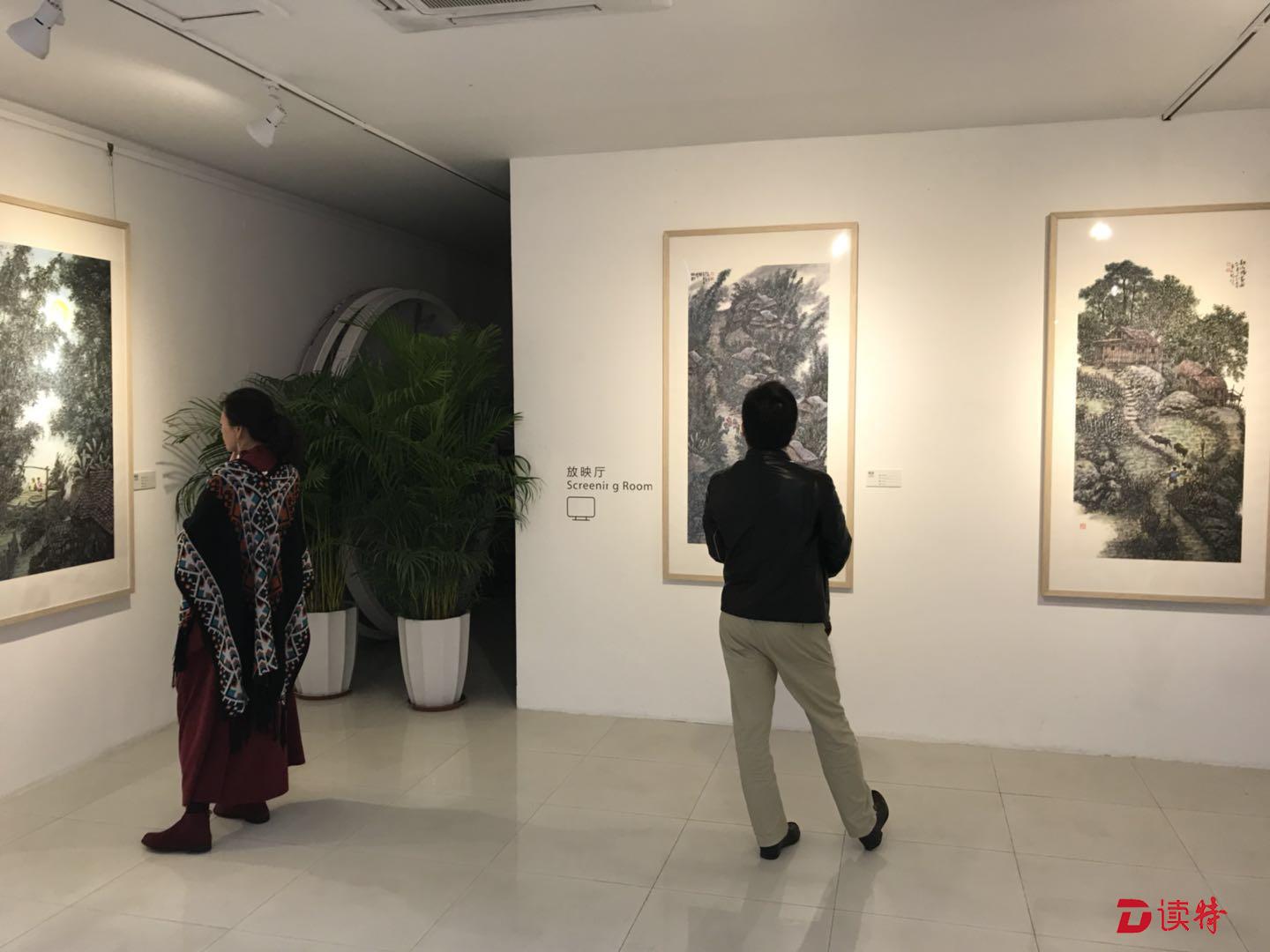 鹏雁比翼飞！潇湘书画院成立暨首届美术作品展开幕