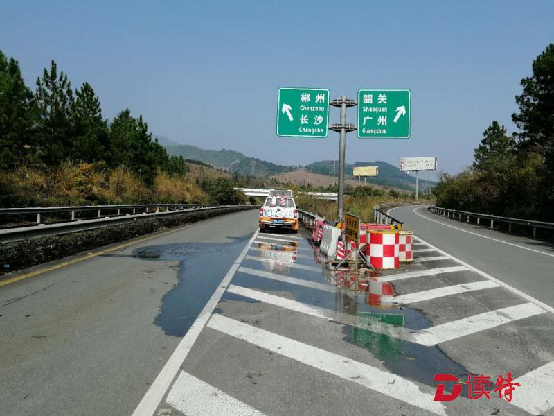 因结冰封闭的京珠北高速局部解封,北上出省高速通行顺畅