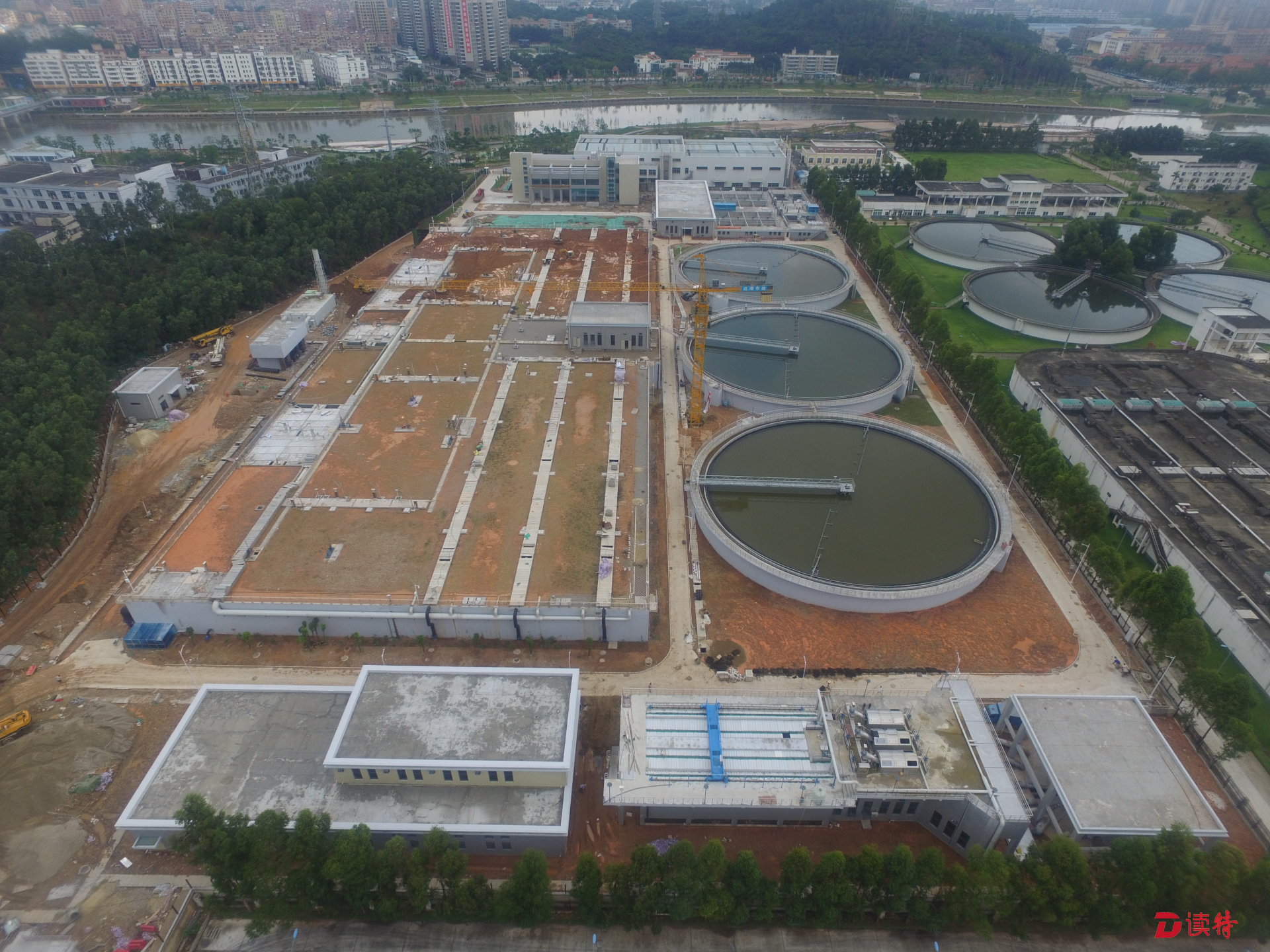 深圳首个出水指标达地表水Ⅳ类水质净化厂投入运营