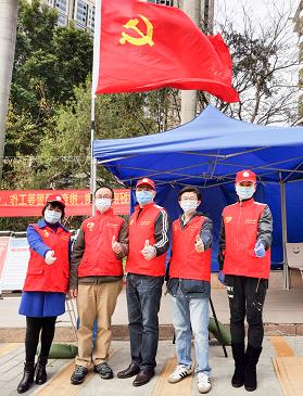 小社区大智慧！横岗志盛人战“疫”前线显本色  