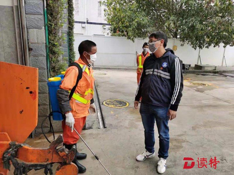 玉塘环卫工：防疫一线当好社区环境的“净化者”