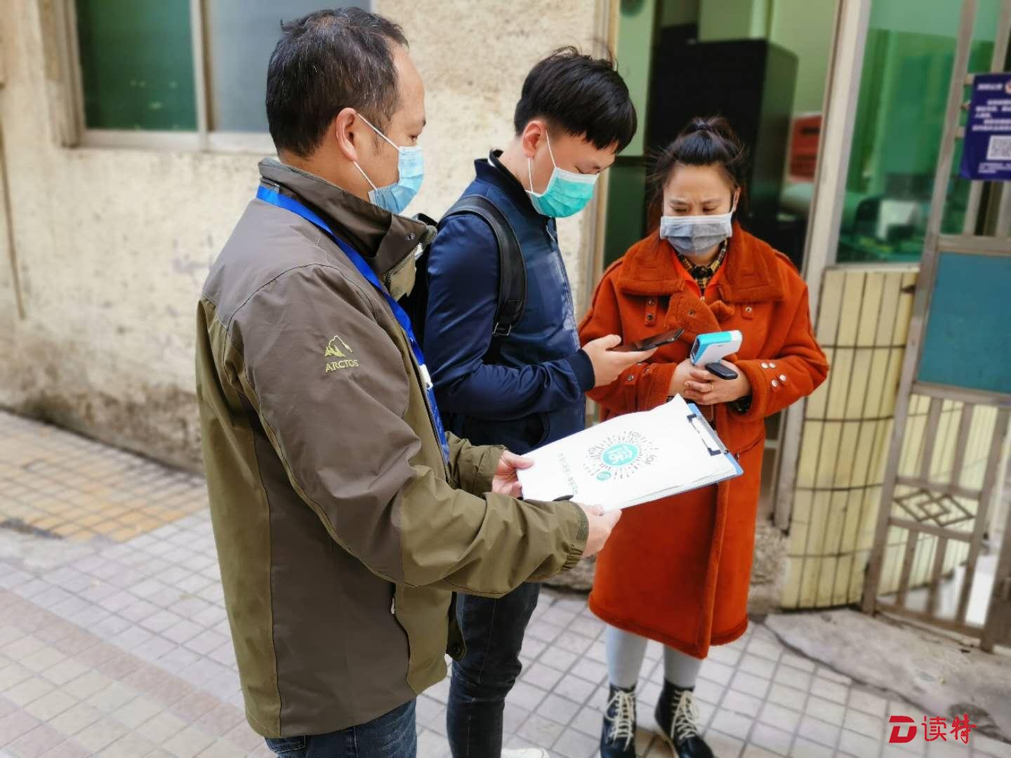 南湖街道文锦社区“双线”作战，全力守住“双零”防线  