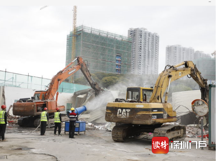 拆除面积3650平方米！平湖街道完成沿河违建整治任务  ​  