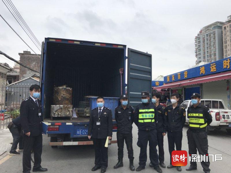  凤凰所快速出击严查一处活禽私宰点