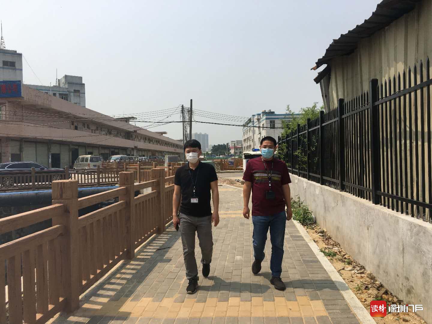 石家社区：防疫期间不放松守护“一泓碧水”
