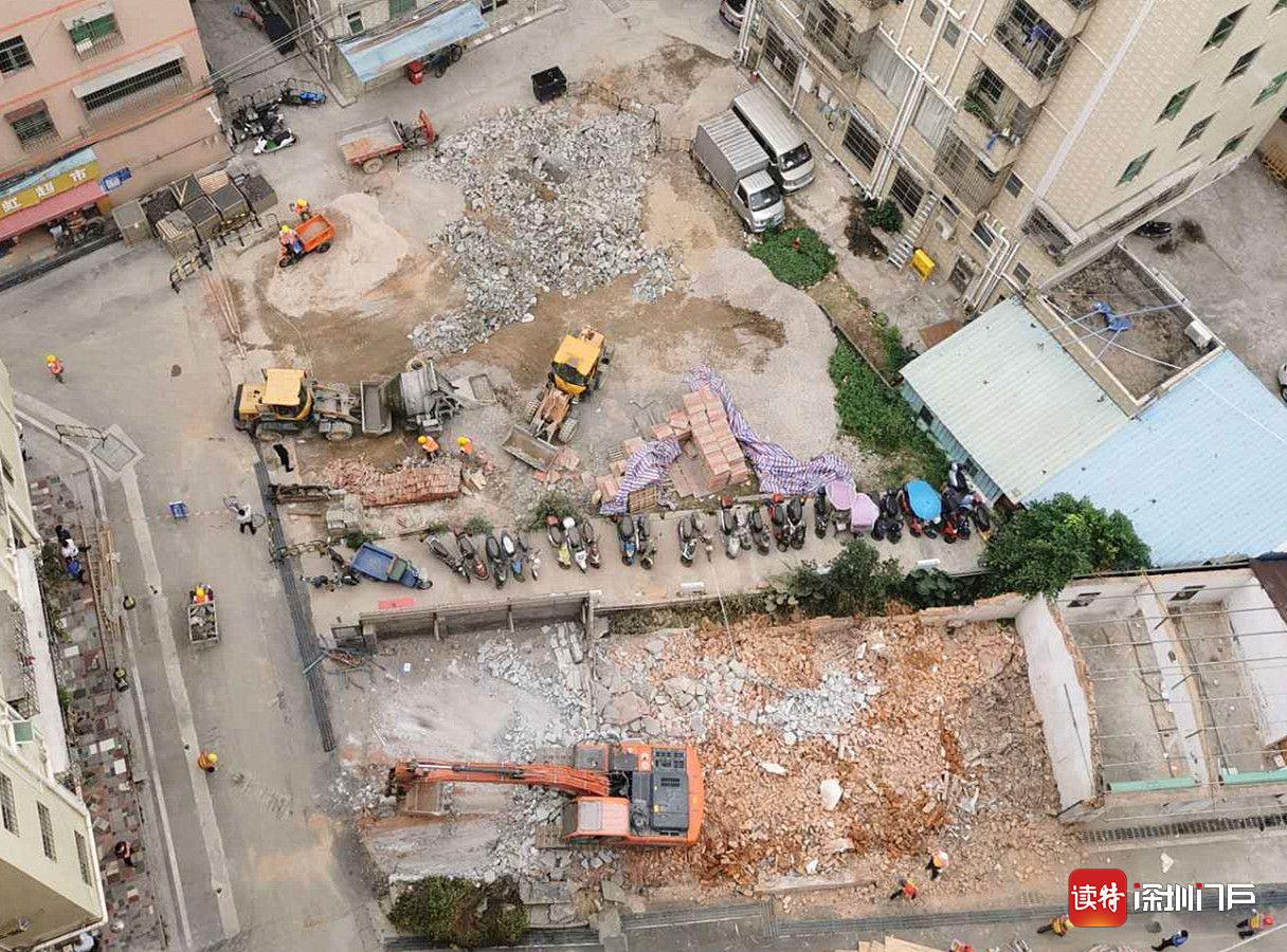 凤凰清拆800余平方米乱搭建 将建社区街心公园 