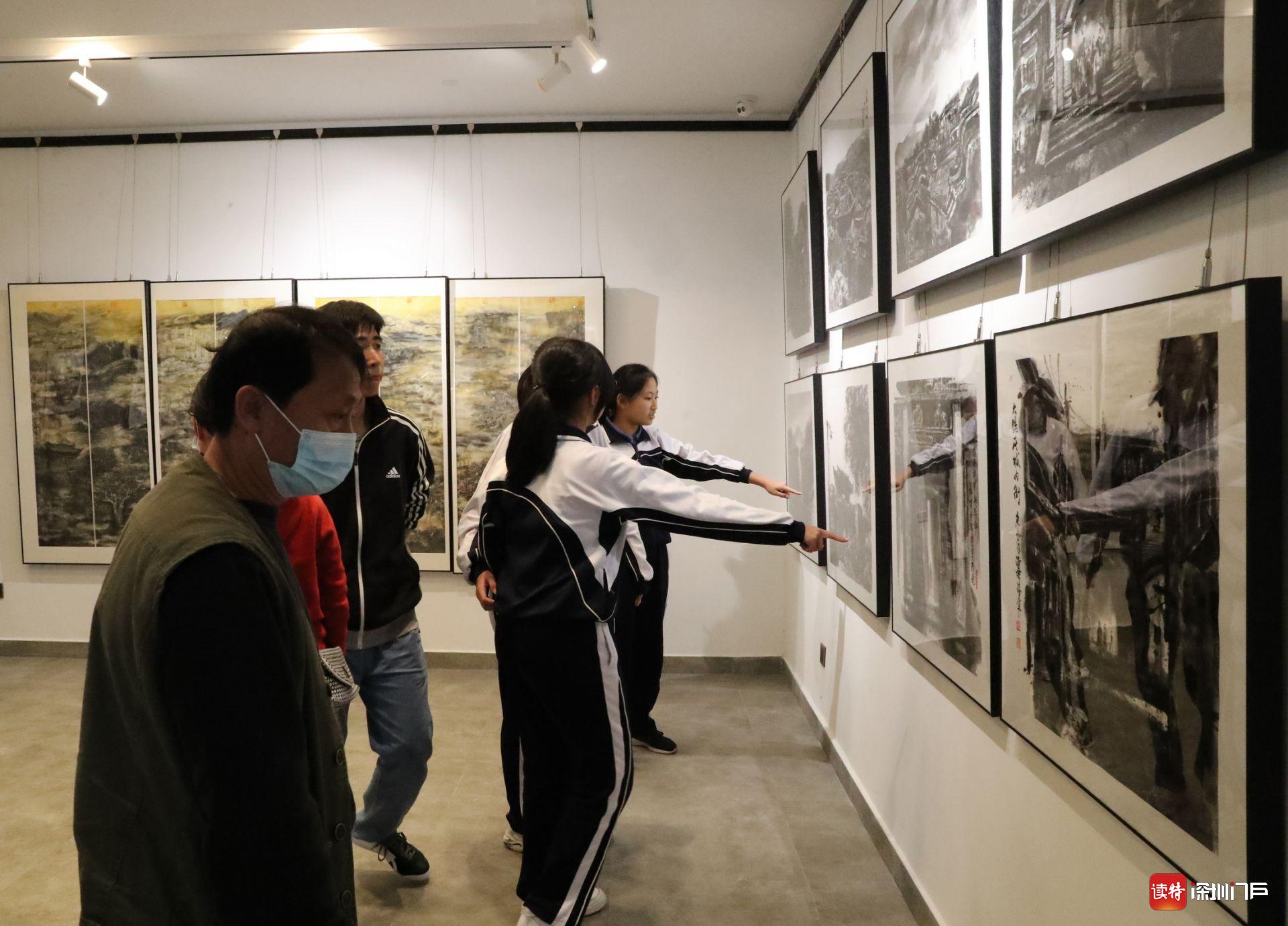 2020深圳“美展大鹏”海洋生态人文主题美术创作邀请展开幕